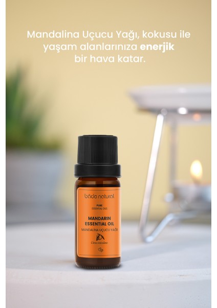 Mandalina Uçucu Yağı %100 Saf 10 ml