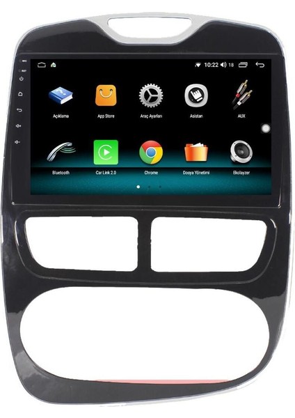 Renault Clio 4 Android 13 Multimedya Carplay 4gb RAM+64GB HDD 2015-2020 Navigasyon Ekran indirimleri