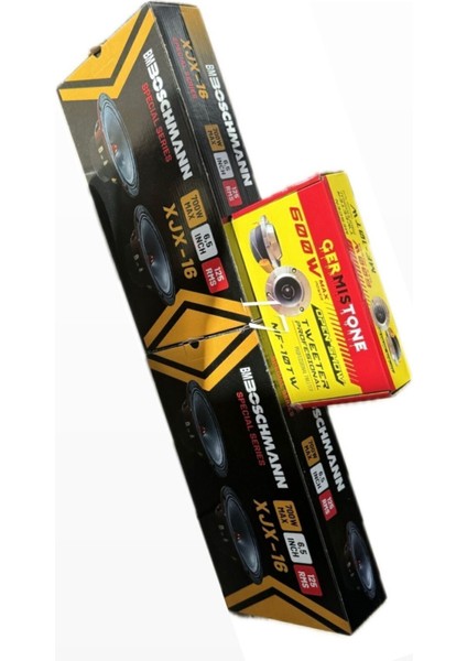 16 cm Mermi Göbek Midrange 6 Lı Takım 125 Rms Boschmaan Bm Audio