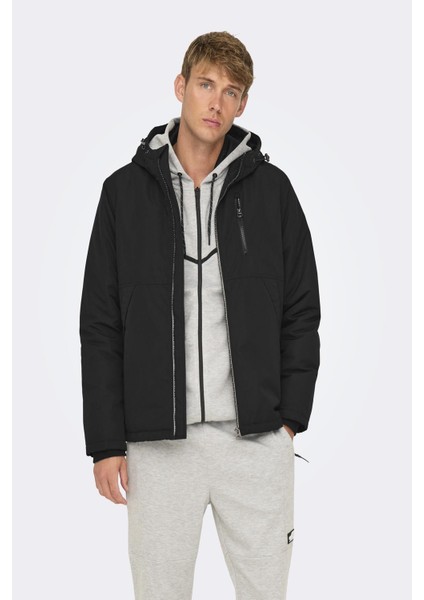 Onsjayden Hood Jacket Otw Vd Siyah 22025214