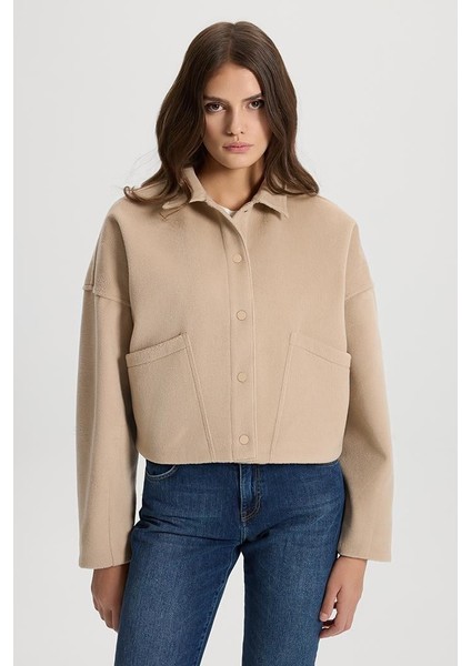 Kadın Lorena Taba Kaşe Ceket fiyatları