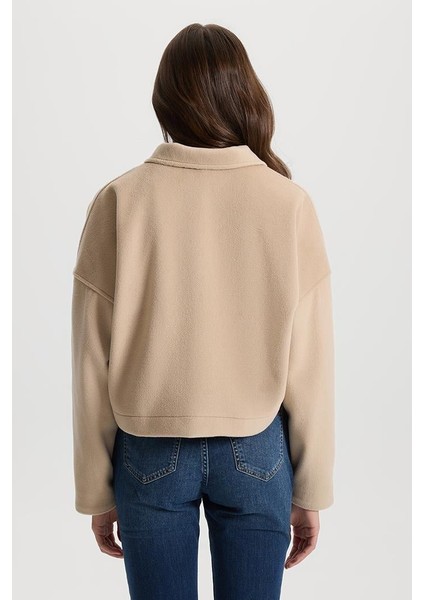 Kadın Lorena Taba Kaşe Ceket fırsatları