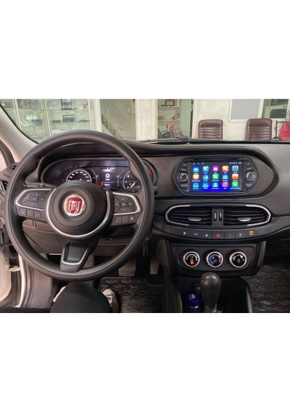 Fiat Egea Oem Multimedya Uyumlu Ekran 2 GB Ram 32 GB Hafıza K Car Play ve Android Auto Geri Görüşl