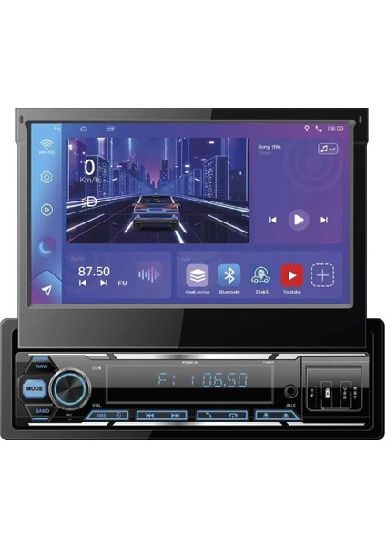 Indash Uyumlu Multimedya Teyp Android Indash Teyp Kamera USB Blueotooth FOR(X)9440A