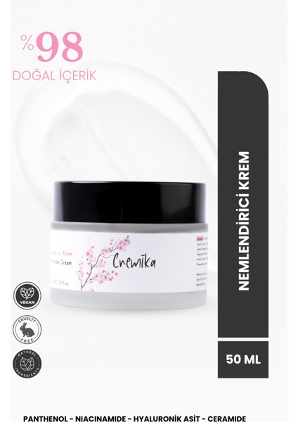 Lazer Epilasyon ve Ağda Sonrası Cilt Bakım Nemlendirici Krem 50 ml