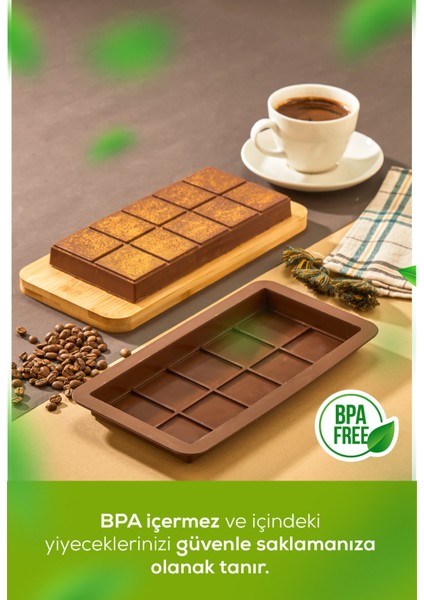 2li Büyük Boy Silikon Dubai Çikolatası Kalıbı fiyatları