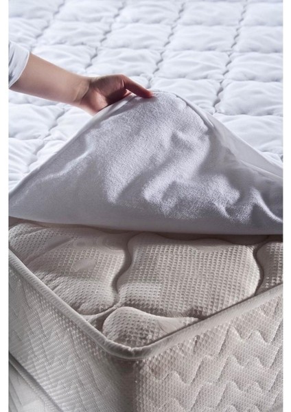 Home Microfiber Façalı Alez Beyaz