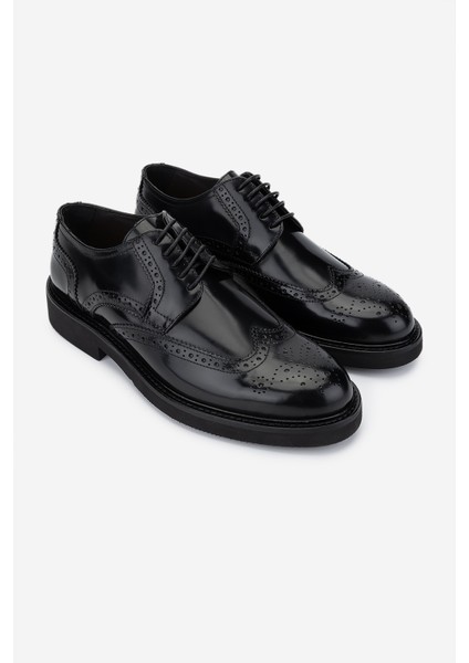 Erkek Deri Siyah Klasik Ayakkabı 994 446 Erk Ayk K24-25 Nero fiyatları