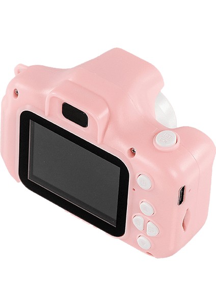 Full Hd Dijital Çocuk Fotoğraf Makinesi Pembe Silikon Kılıflı (Köpek) indirimleri