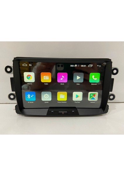 Dacia Duster 2014-2023 Uyumlu Android Multimedia Navigasyon 4gb Ram 32GB Hafıza Carplay