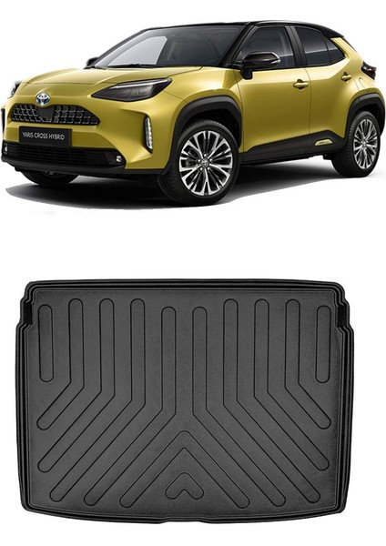 Toyota Yaris Cross Üst Konum 2022 Sonrası 3D Bagaj Havuzu