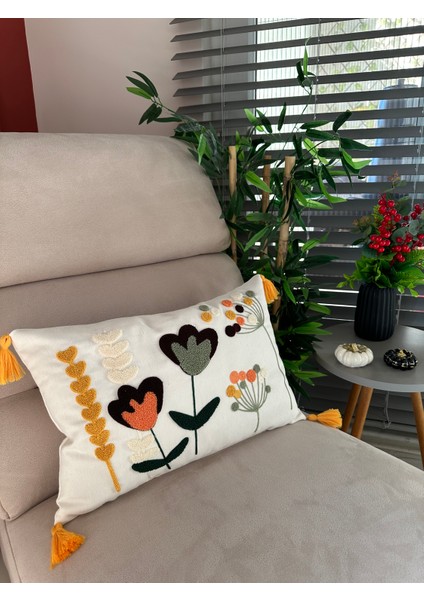 Punch Nakışlı Kırlent Kılıfı modelleri