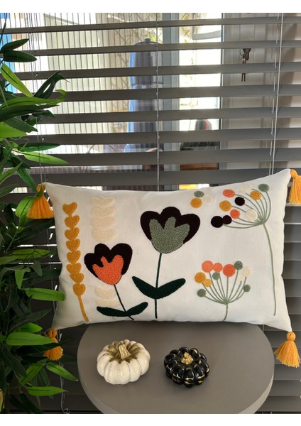 Punch Nakışlı Kırlent Kılıfı fırsatları