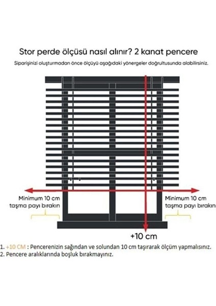 Blackout Işık Geçirmeyen Stor Perde Antrasit