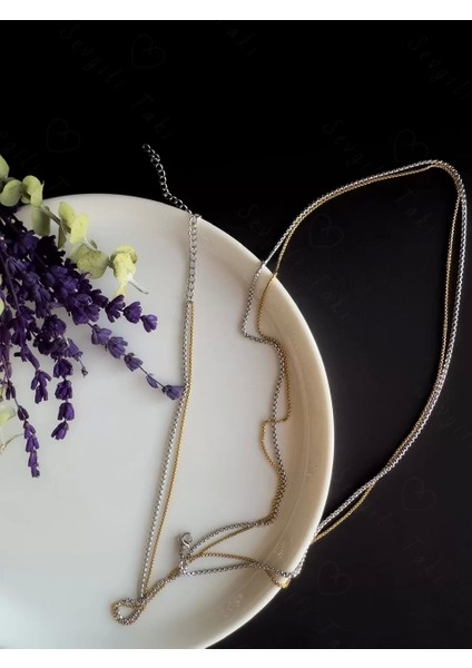 80CM | Iki Zincirli Bel Takısı | Sevgili Takı Koleksiyonu fırsatları