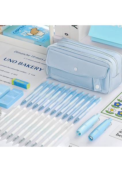 Çok Fonksiyonlu Kalem Çantası Kırtasiye Çantası Su Geçirmez (Yurt Dışından) modelleri