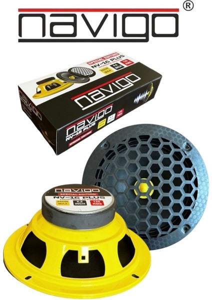 16 cm 880 Watt 135 Rms Kurşun Göbek Midrange Takımı Kapak Takımı