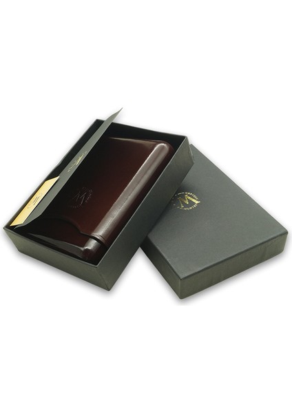 Gerçek Deri El Yapımı Puro Kılıfı Dörtlü (55 Ring) Viena modelleri