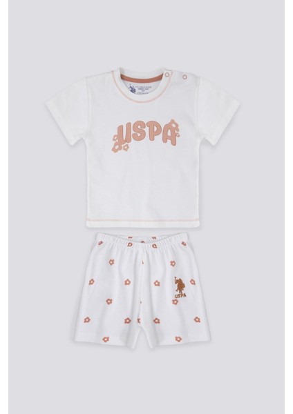 Light Toning Krem Bebek T-shirt Takım
