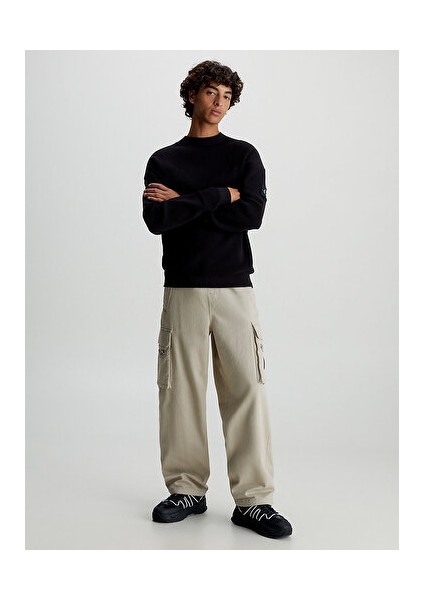 Badge Relaxed Sweater fırsatları