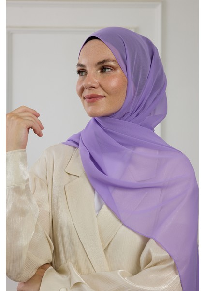 Şifon Leylak Şal fırsatları