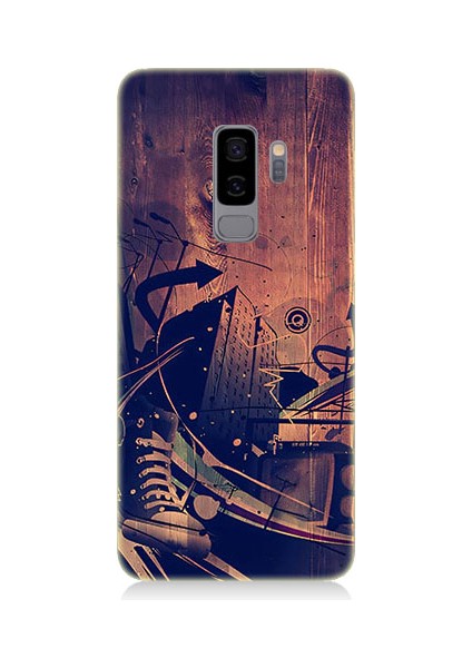 Samsung Galaxy S9 Plus Uyumlu Karanlık Tiyatro Desenli Silikon Kılıf