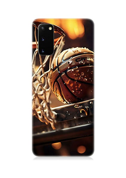 Samsung Galaxy S20 Uyumlu Uzay Iskeleti Desenli Silikon Kılıf