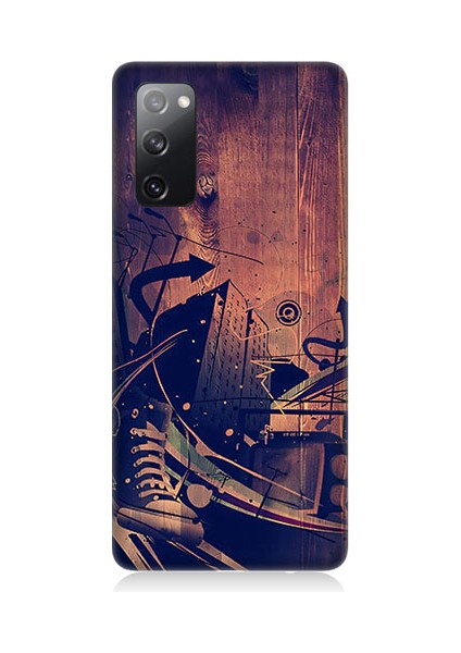 Samsung Galaxy S20 Fe Uyumlu Karanlık Tiyatro Desenli Silikon Kılıf