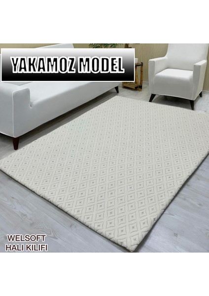 Yakamoz Model Kumaştan Welsoft Lastikli Halı Örtüsü