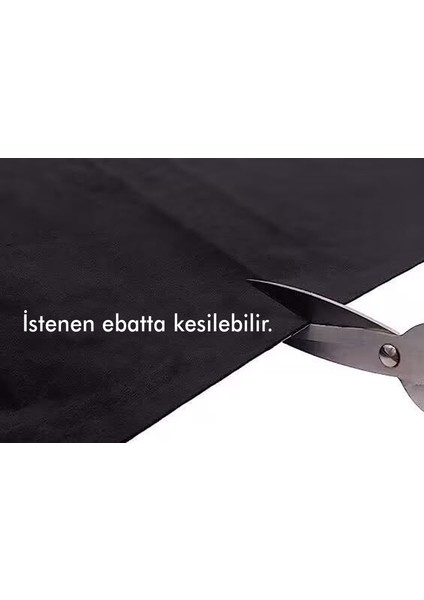 Suni Deri Yapışkanlı Alkantara Döşemelik Kumaş 48 cm x 100 cm Renk Seçenekli
