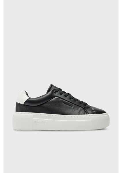 Calvin Klein Logolu Platform Taban Sneaker Ayakkabı HW0HW02202BEH Bayan Ayakkabı HW0HW02202 Beh