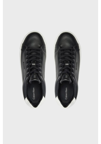 Calvin Klein Logolu Platform Taban Sneaker Ayakkabı HW0HW02202BEH Bayan Ayakkabı HW0HW02202 Beh