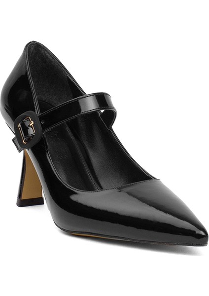 PM537 K208 Kadın Klasik Topuklu Ayakkabı Siyah fiyatları