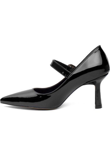 PM537 K208 Kadın Klasik Topuklu Ayakkabı Siyah modelleri