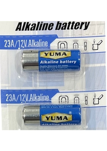 23A Pil Kumanda Pil 2 Adet