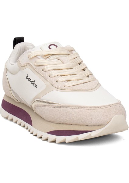 BNI-11133 Kadın Klasik Sneaker Bej