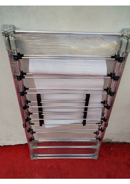 Çamaşır Askısı Full Alüminyum Kalın Esnek Borulu Paslanmaz Hafif Tasarım 16 kg Taşıma Kapasiteli fiyatları