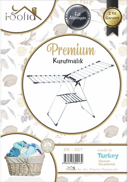 Çamaşır Askısı Full Alüminyum Kalın Esnek Borulu Paslanmaz Hafif Tasarım 16 kg Taşıma Kapasiteli indirimleri