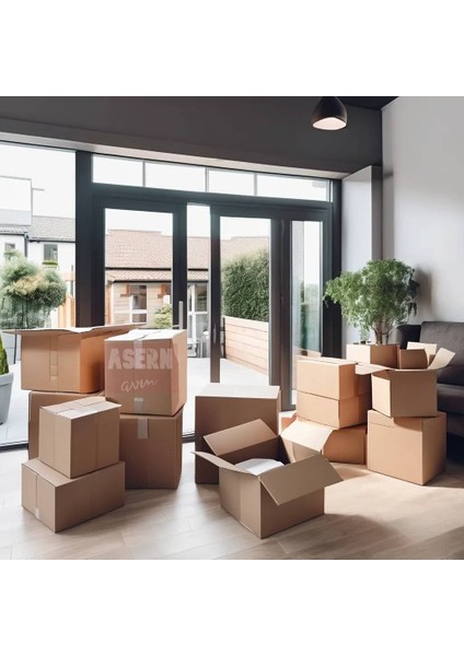 Asern Boş Koli 60*40*40 Çift Oluklu Sağlam Taşıma Kolisi - Çeyiz Kolisi 10 Adet fiyatları