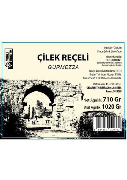 Reçel Paketi 3'lü set (Çilek, Vişne, Kuru İncir)