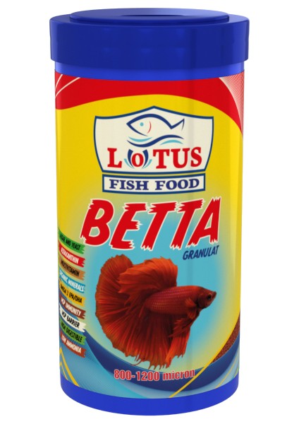 Betta Granules 2 x 125 ml Rose 2 x 100 ml Lotus 2 x 100 ml Beta Balığı Yemi Toptan Fish Food