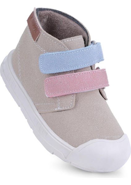 Kız Bebek Çocuk Botu Ortopedik Kaymaz Taban