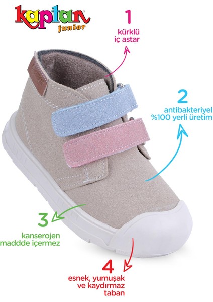 Kız Bebek Çocuk Botu Ortopedik Kaymaz Taban fiyatları