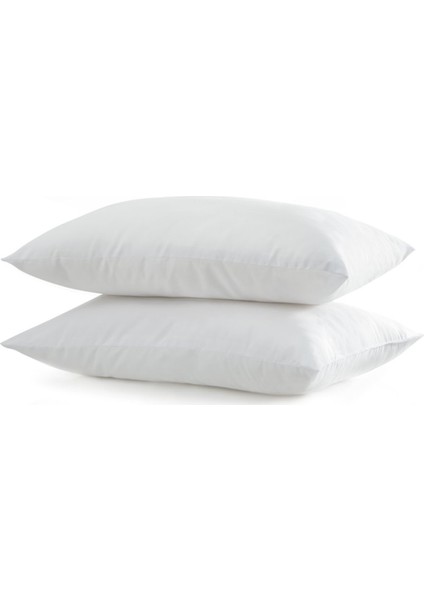 2 Adet 800 Gram Boncuk Silikon Dolgulu 50X70 Konforlu çeyizlik Yüksek Yastık fırsatları
