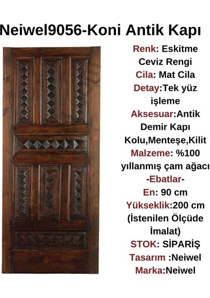 Koni Antik Kapı