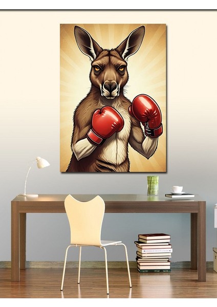 Kanvas Tablo Boksör Kanguru fiyatları