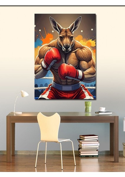 Kanvas Tablo Boksör Kanguru fiyatları