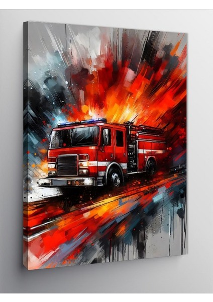 Kanvas Tablo Yangın Söndürme Aracı