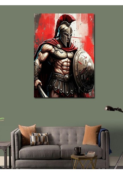 Kanvas Tablo Spartalı Savaşçı modelleri