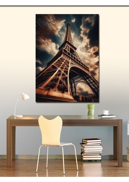 Kanvas Tablo Eyfel Kulesi Altında fiyatları